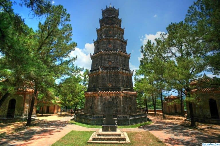 Kinh nghiệm du lịch chùa Thiên Mụ đường đi, cảnh đẹp