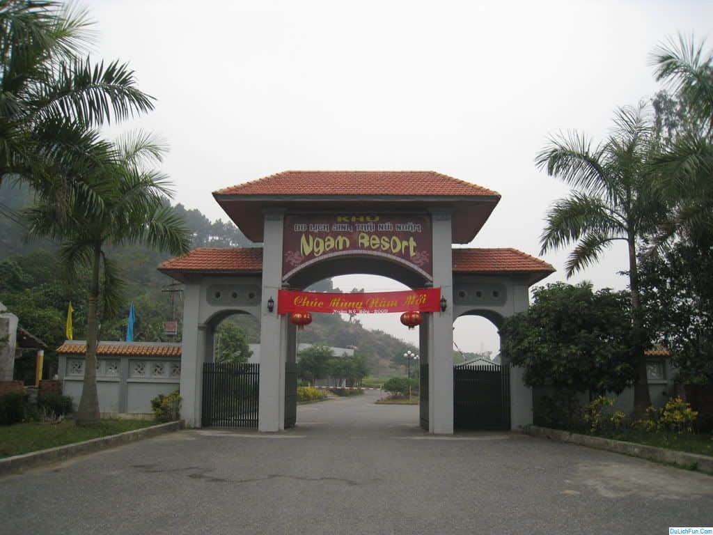 Bản đồ đường đi đến khu du lịch Núi Ngăm