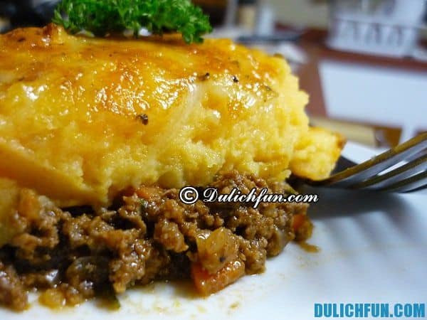 Bánh Cottage, đặc sản nổi tiếng ở Anh.