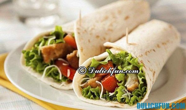 Burritos nét đặc trưng của ẩm thực San Francisco