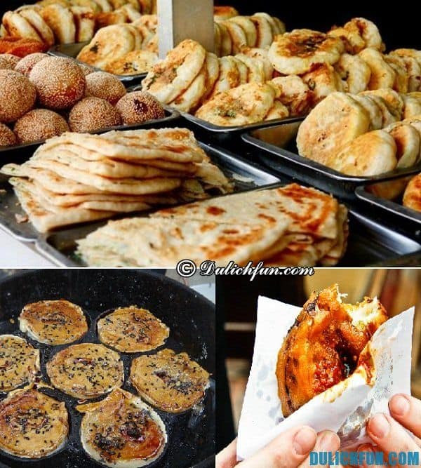 Các loại bánh chiên - đặc sản đường phố Thượng Hải