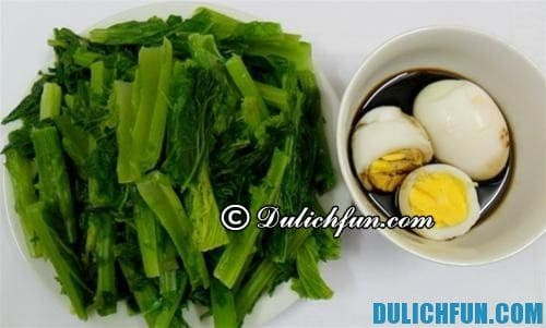 Cải mèo chấm trứng