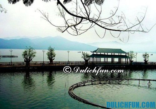 Hồ Núi Cốc mùa hè