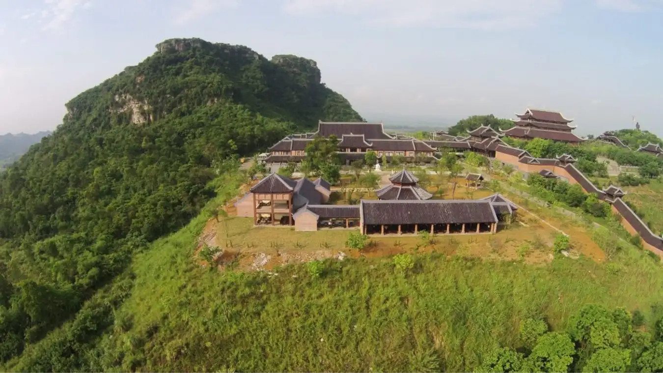 Kiến trúc khu vực mới của chùa Bái Đính