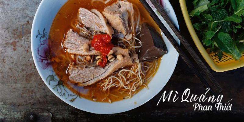 Mì Quảng Vịt – Biểu tượng ẩm thực đặc sắc tại Phan Thiết.
