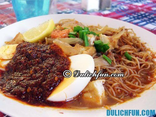 Mì Xiêm (Mee Siam) hấp dẫn