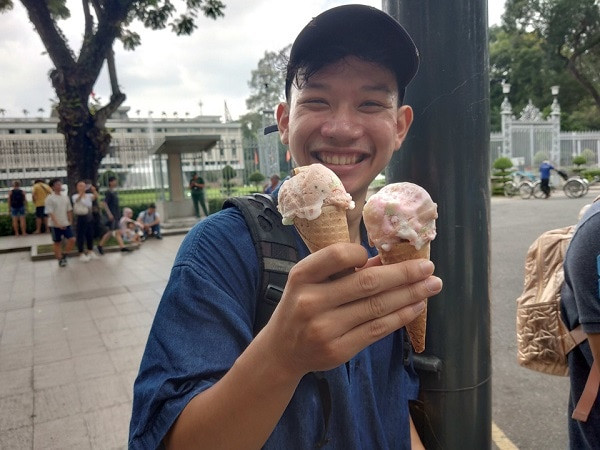 Món kem đường phố Sài Gòn