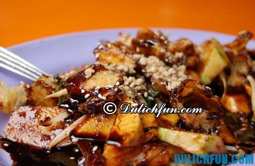 Salad Rojak - Sự kết hợp hài hòa giữa các loại trái cây và gia vị