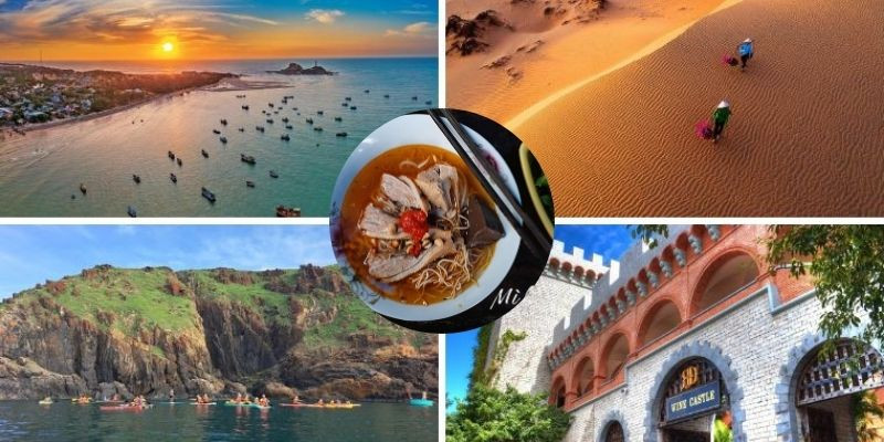 Tô mì quảng vịt đầy đặn tại quán Cô Tâm.